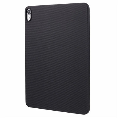 For iPad 10.9 (2022) Black Case 600D Fine Texture Aramid Fiber Protective Tablet Cover