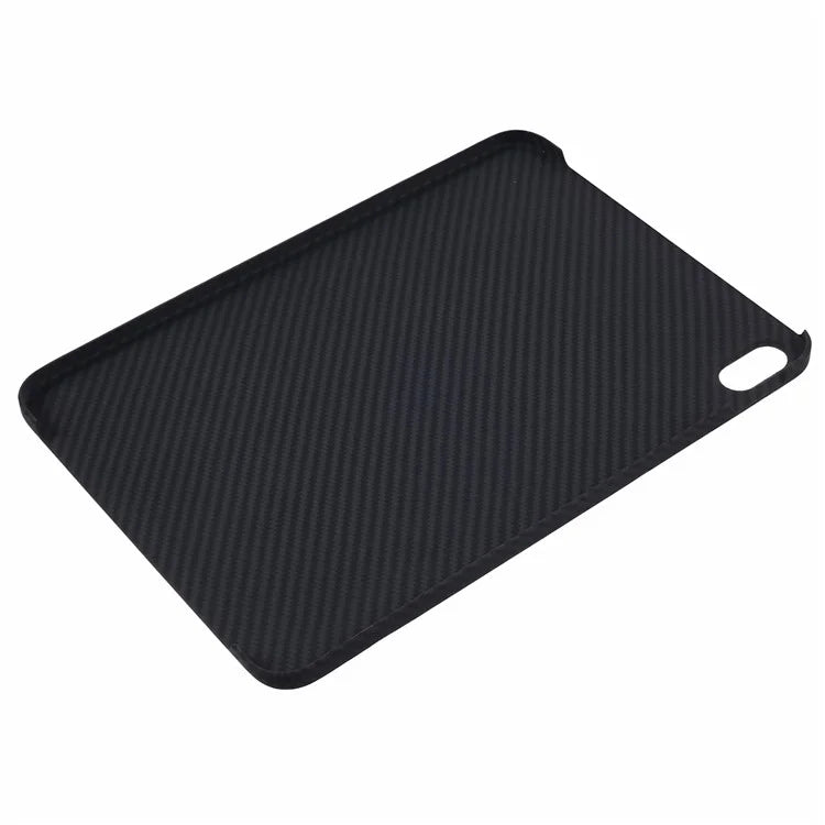 For iPad 10.9 (2022) Case 1500D Coarse Texture Aramid Fiber Anti-Drop Black Tablet Cover