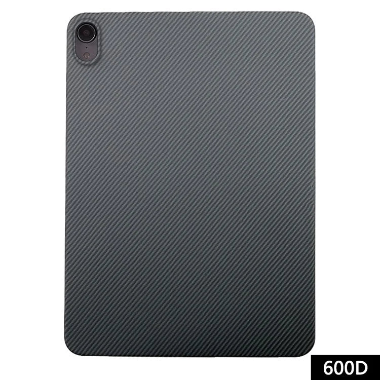 For iPad mini (2021) Black Case 600D Fine Texture Aramid Fiber Shockproof Tablet Cover