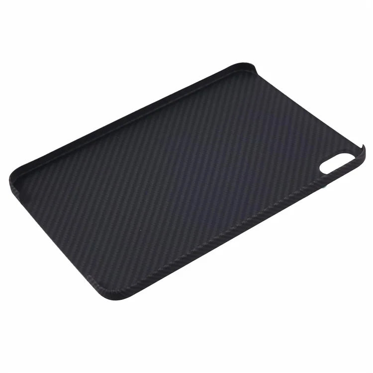 For iPad mini (2021) Black Case 600D Fine Texture Aramid Fiber Shockproof Tablet Cover