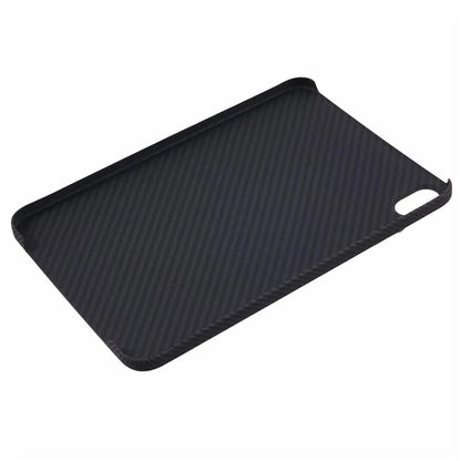 For iPad mini (2021) Black Case 600D Fine Texture Aramid Fiber Shockproof Tablet Cover