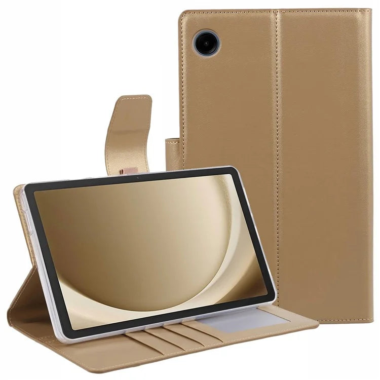 HANMAN Mill Series for Samsung Galaxy Tab A9+ Leather Case Folio Flip Tablet Wallet Cover