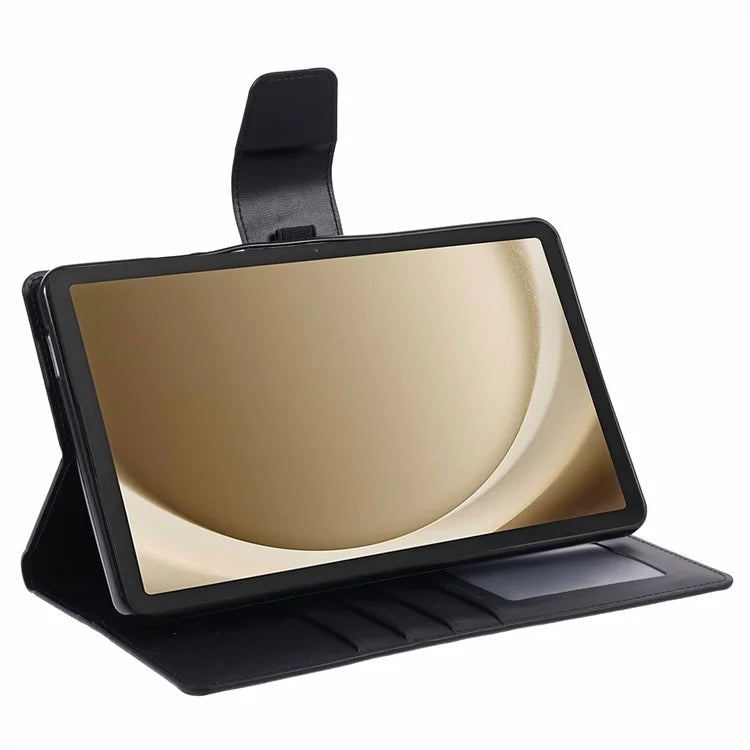 HANMAN Mill Series for Samsung Galaxy Tab A9+ Leather Case Folio Flip Tablet Wallet Cover