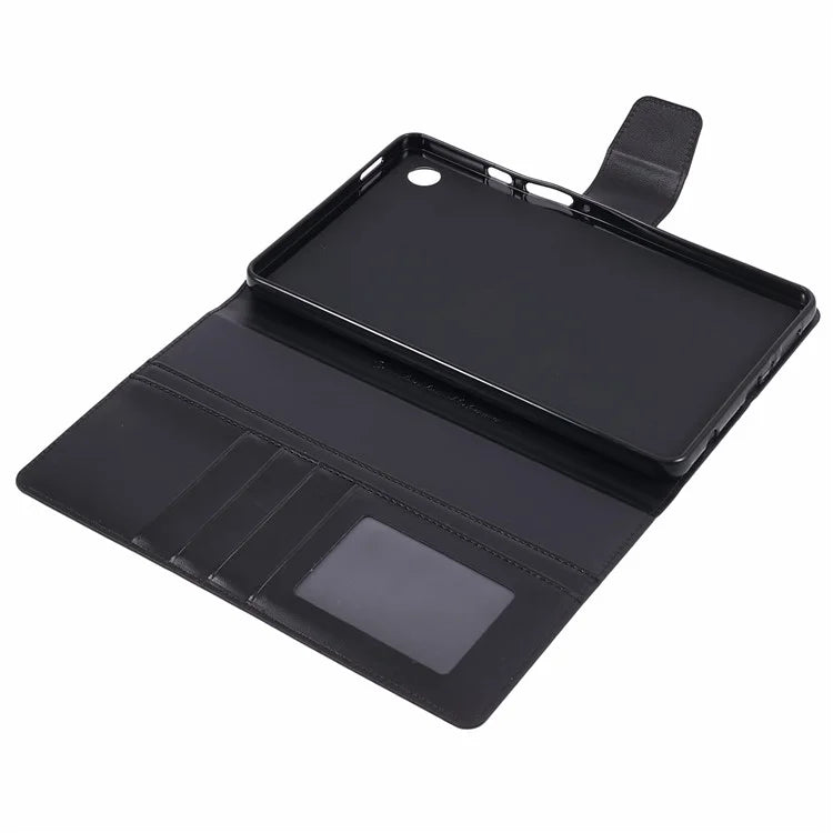 HANMAN Mill Series for Samsung Galaxy Tab A9+ Leather Case Folio Flip Tablet Wallet Cover