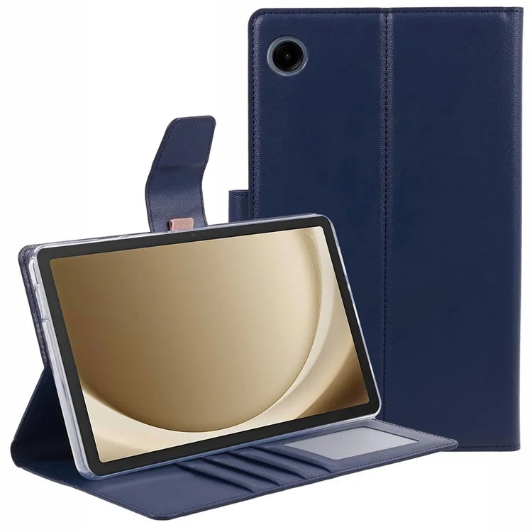 HANMAN Mill Series for Samsung Galaxy Tab A9+ Leather Case Folio Flip Tablet Wallet Cover