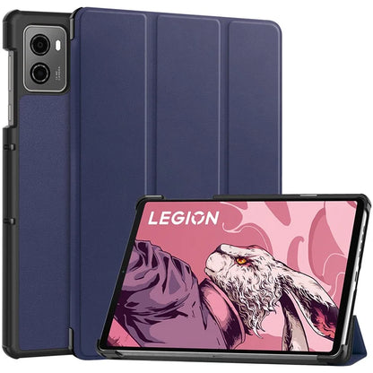 For Lenovo Legion Y700 (2023) Tri-fold Stand Leather Case Tablet Cover