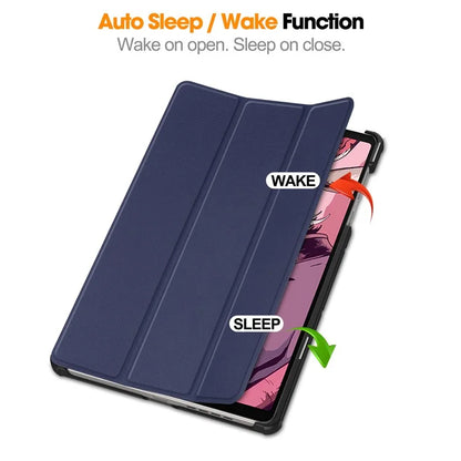 For Lenovo Legion Y700 (2023) Tri-fold Stand Leather Case Tablet Cover