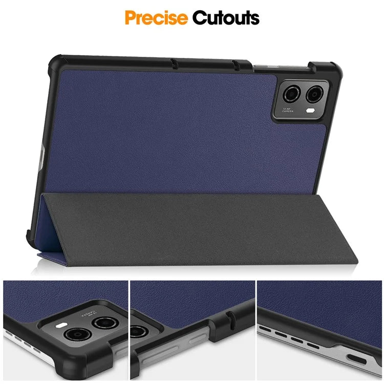 For Lenovo Legion Y700 (2023) Tri-fold Stand Leather Case Tablet Cover