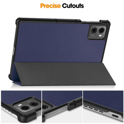 For Lenovo Legion Y700 (2023) Tri-fold Stand Leather Case Tablet Cover