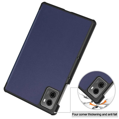For Lenovo Legion Y700 (2023) Tri-fold Stand Leather Case Tablet Cover