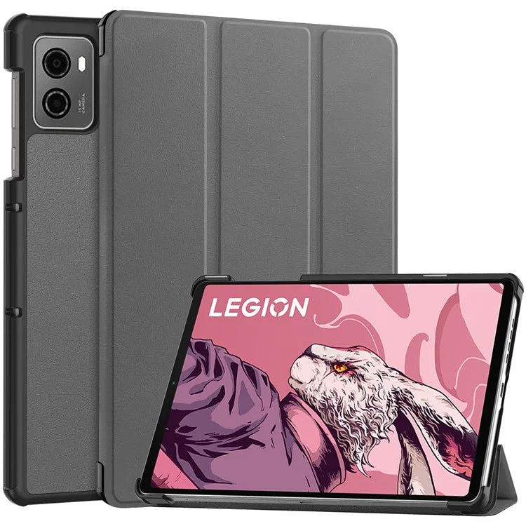 For Lenovo Legion Y700 (2023) Tri-fold Stand Leather Case Tablet Cover