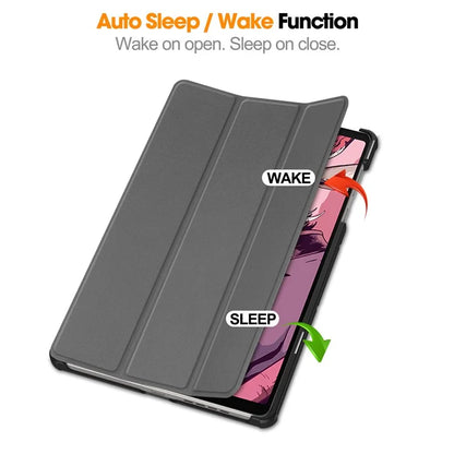 For Lenovo Legion Y700 (2023) Tri-fold Stand Leather Case Tablet Cover