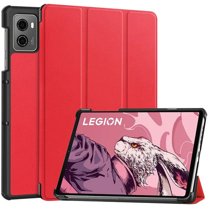 For Lenovo Legion Y700 (2023) Tri-fold Stand Leather Case Tablet Cover