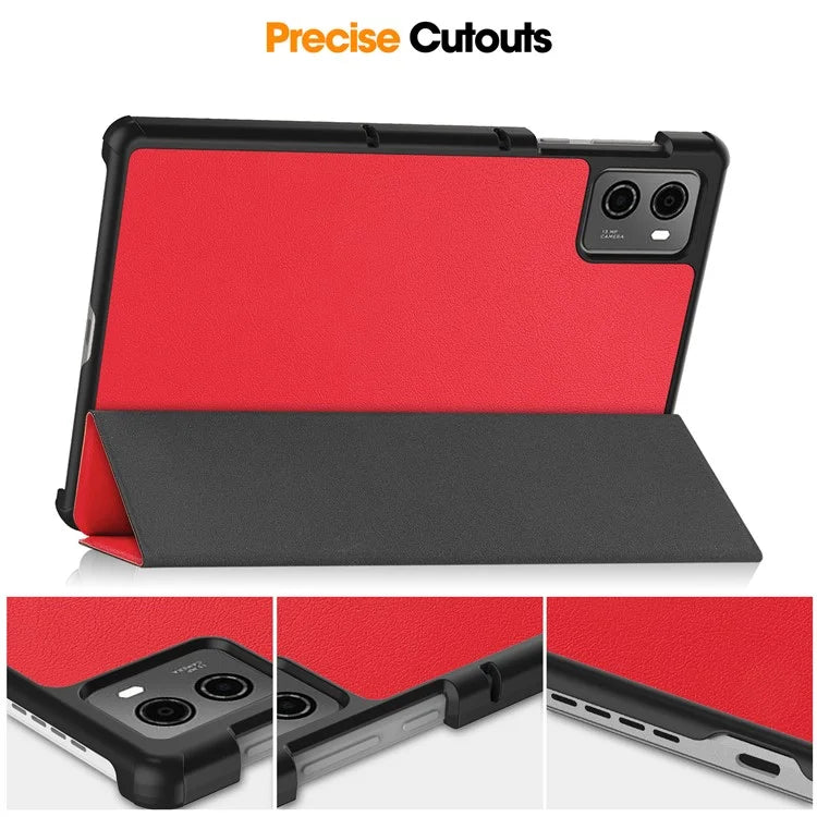 For Lenovo Legion Y700 (2023) Tri-fold Stand Leather Case Tablet Cover