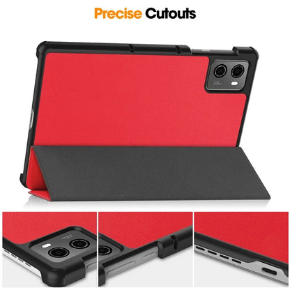 For Lenovo Legion Y700 (2023) Tri-fold Stand Leather Case Tablet Cover
