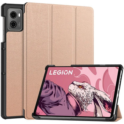For Lenovo Legion Y700 (2023) Tri-fold Stand Leather Case Tablet Cover