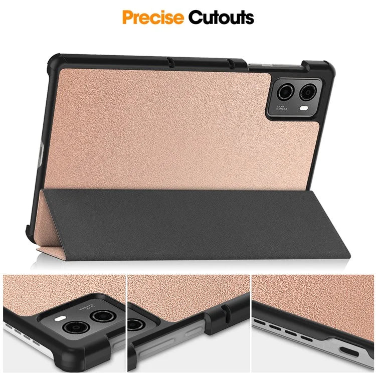 For Lenovo Legion Y700 (2023) Tri-fold Stand Leather Case Tablet Cover
