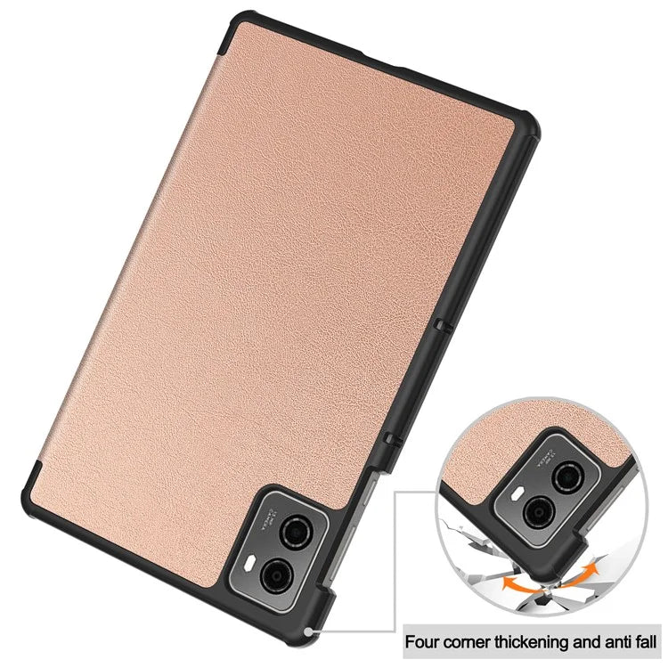 For Lenovo Legion Y700 (2023) Tri-fold Stand Leather Case Tablet Cover