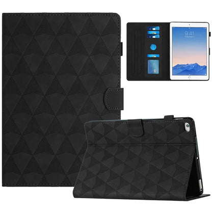 For iPad Air (2013) / Air 2 / iPad 9.7-inch (2017) / (2018) Case Stitching Tablet Cover Card Holder