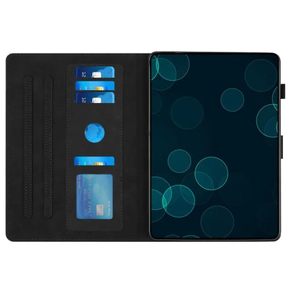 For iPad Air (2013) / Air 2 / iPad 9.7-inch (2017) / (2018) Case Stitching Tablet Cover Card Holder