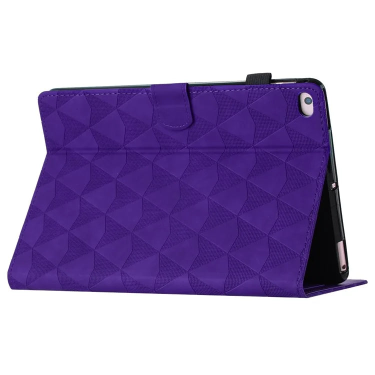For iPad Air (2013) / Air 2 / iPad 9.7-inch (2017) / (2018) Case Stitching Tablet Cover Card Holder