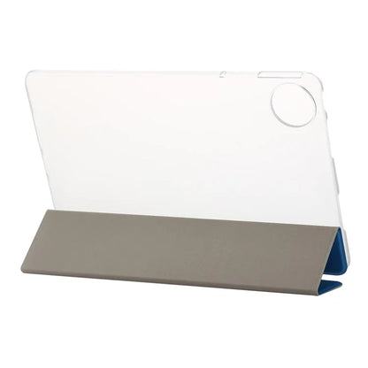 For Huawei MatePad Pro 11 (2024) Protective Case PU Leather+PC Tri-fold Stand Cover