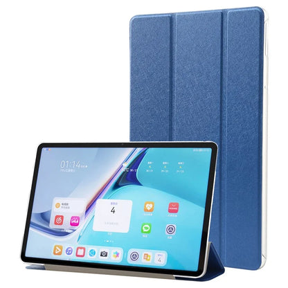 For Huawei MatePad Pro 11 (2024) Protective Case PU Leather+PC Tri-fold Stand Cover