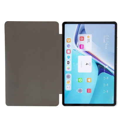 For Huawei MatePad Pro 11 (2024) Protective Case PU Leather+PC Tri-fold Stand Cover