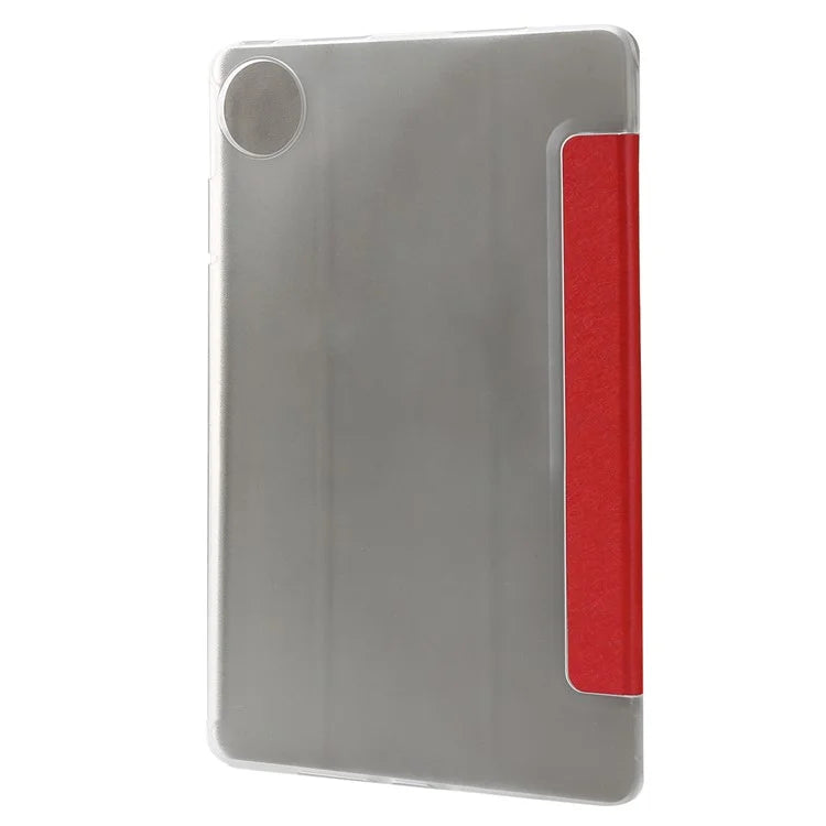 For Huawei MatePad Pro 11 (2024) Protective Case PU Leather+PC Tri-fold Stand Cover