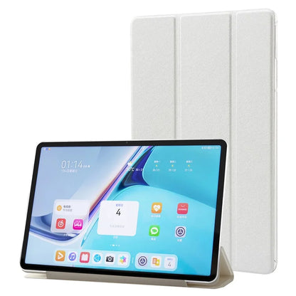 For Huawei MatePad Pro 11 (2024) Protective Case PU Leather+PC Tri-fold Stand Cover
