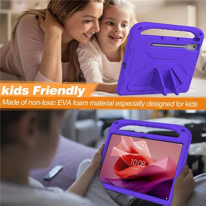 For Lenovo Tab P12 EVA Case Handle Shockproof Kid-Friendly Tablet Cover
