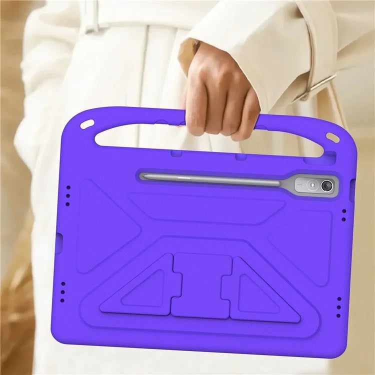 For Lenovo Tab P12 EVA Case Handle Shockproof Kid-Friendly Tablet Cover