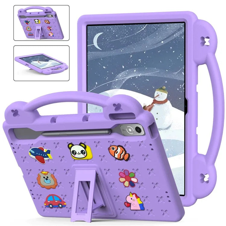 For Lenovo Tab P12 EVA Case with Kickstand Drop Protective Rugged Tablet Cover