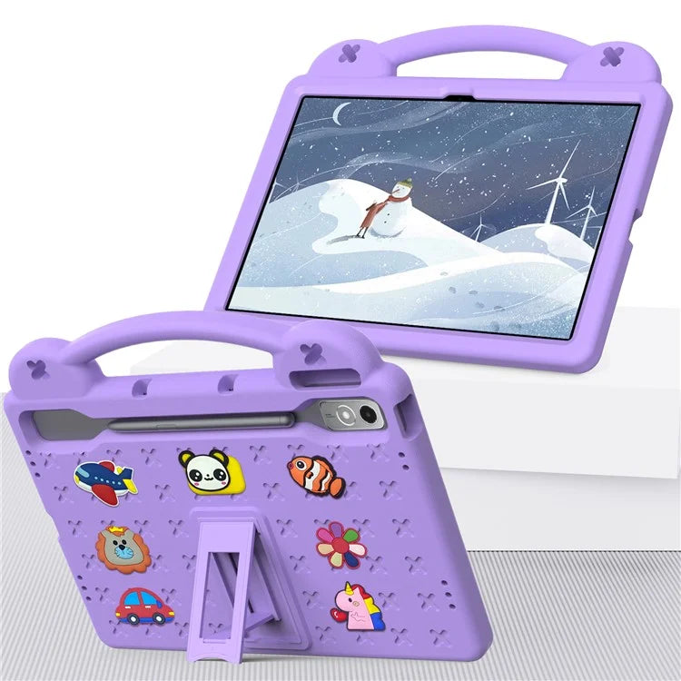 For Lenovo Tab P12 EVA Case with Kickstand Drop Protective Rugged Tablet Cover