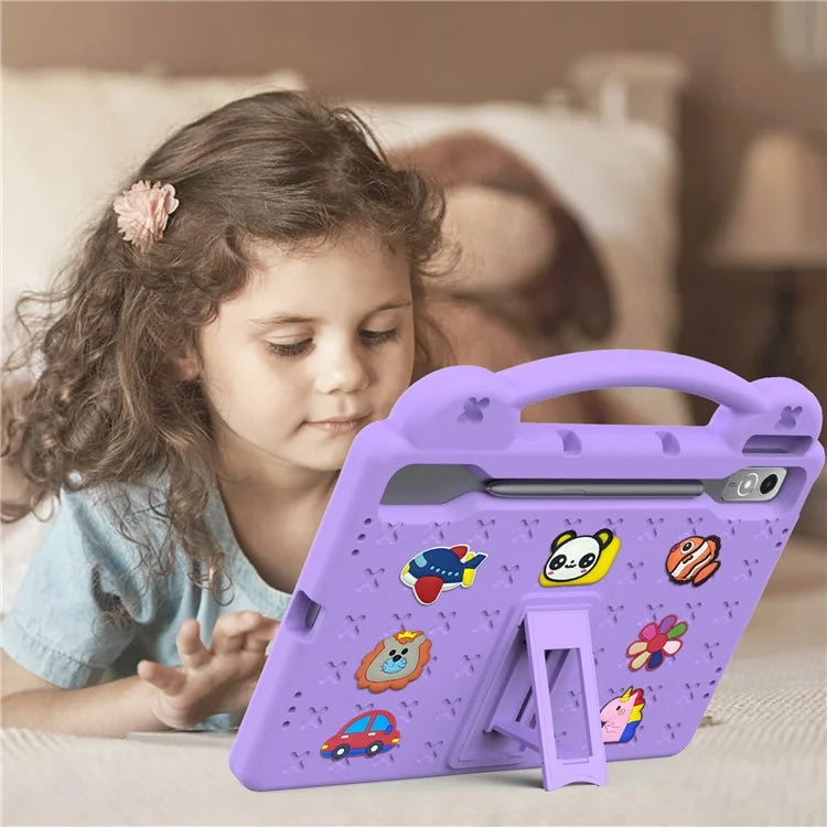 For Lenovo Tab P12 EVA Case with Kickstand Drop Protective Rugged Tablet Cover