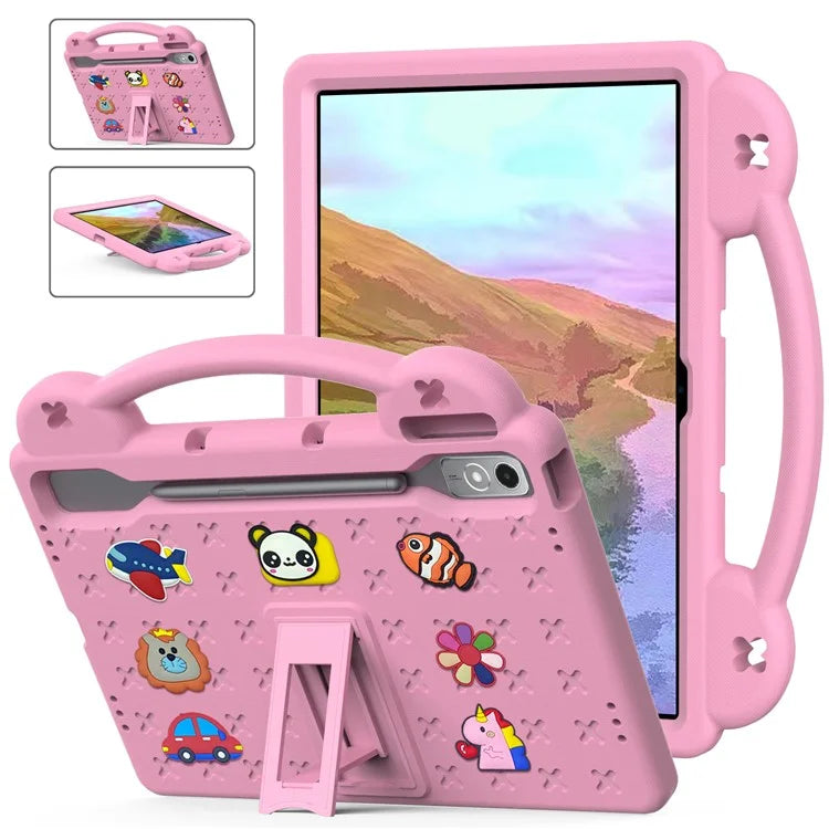 For Lenovo Tab P12 EVA Case with Kickstand Drop Protective Rugged Tablet Cover