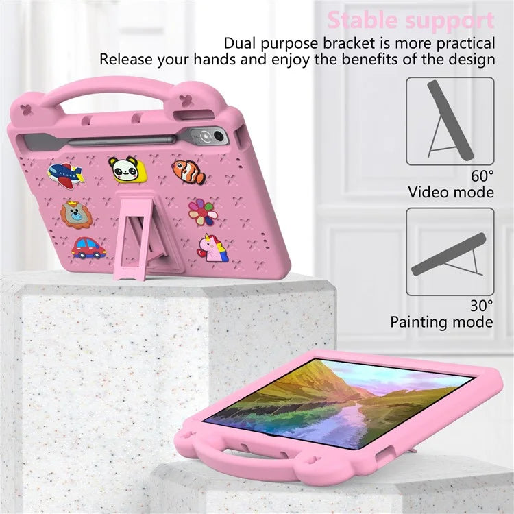 For Lenovo Tab P12 EVA Case with Kickstand Drop Protective Rugged Tablet Cover