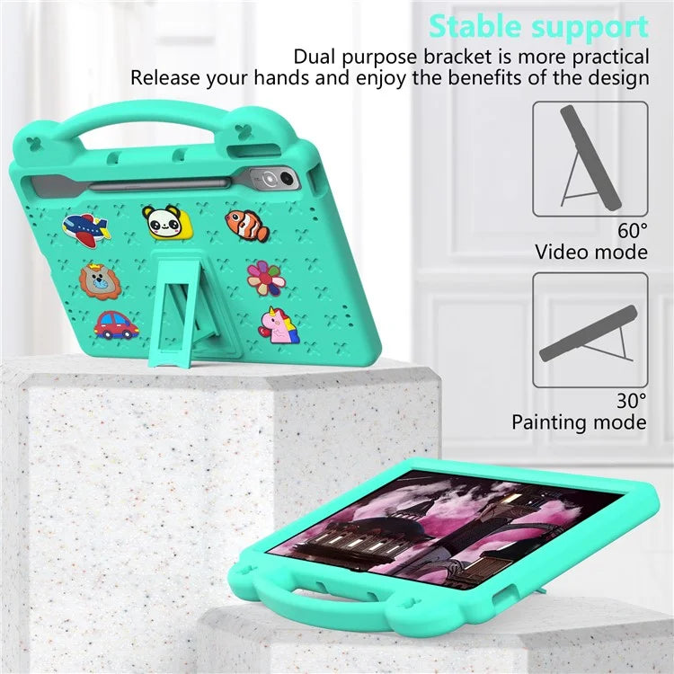 For Lenovo Tab P12 EVA Case with Kickstand Drop Protective Rugged Tablet Cover