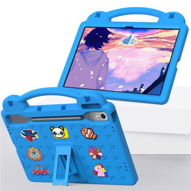 For Lenovo Tab P12 EVA Case with Kickstand Drop Protective Rugged Tablet Cover