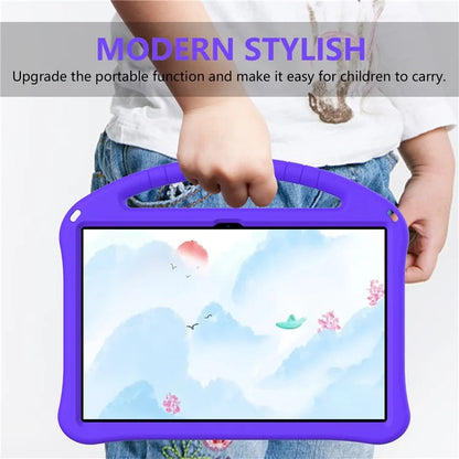 For Lenovo Tab P12 Protective Back Cover Handle Kickstand EVA Tablet Case