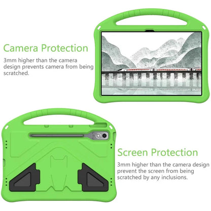 For Lenovo Tab P12 Protective Back Cover Handle Kickstand EVA Tablet Case