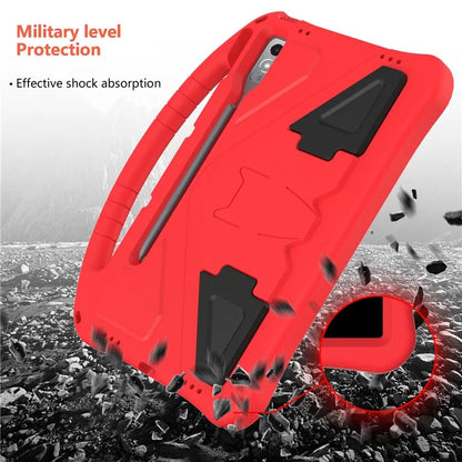 For Lenovo Tab P12 Protective Back Cover Handle Kickstand EVA Tablet Case