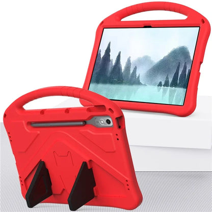 For Lenovo Tab P12 Protective Back Cover Handle Kickstand EVA Tablet Case