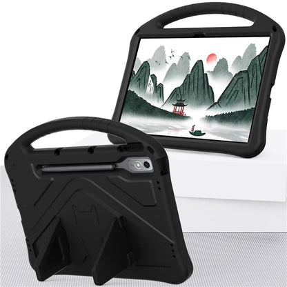 For Lenovo Tab P12 Protective Back Cover Handle Kickstand EVA Tablet Case