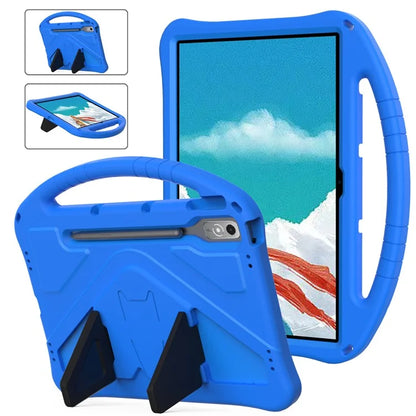 For Lenovo Tab P12 Protective Back Cover Handle Kickstand EVA Tablet Case