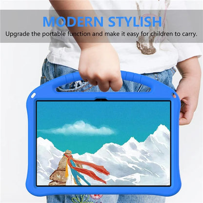 For Lenovo Tab P12 Protective Back Cover Handle Kickstand EVA Tablet Case