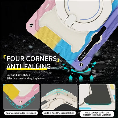 For Samsung Galaxy Tab S9 Ultra Kickstand Tablet Case PC+Silicone Cover