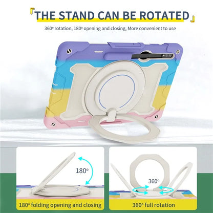 For Samsung Galaxy Tab S9 Ultra Kickstand Tablet Case PC+Silicone Cover