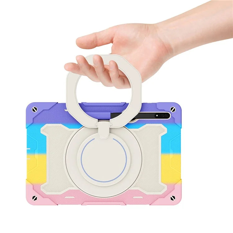 For Samsung Galaxy Tab S9 Ultra Kickstand Tablet Case PC+Silicone Cover