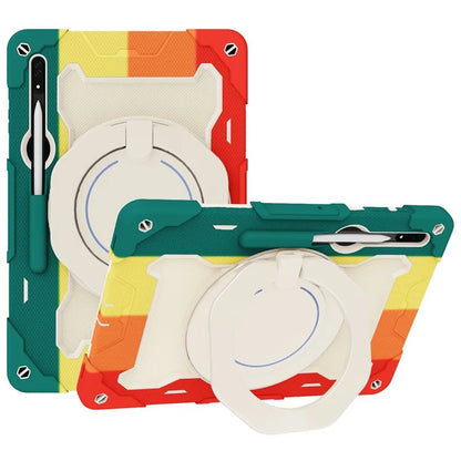 For Samsung Galaxy Tab S9 Ultra Kickstand Tablet Case PC+Silicone Cover